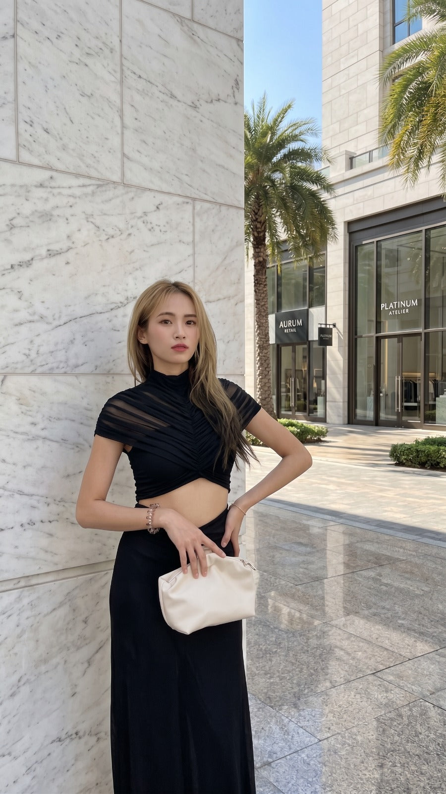 Mozision Hollow Out Short Sleeve Sexy Maxi Dress